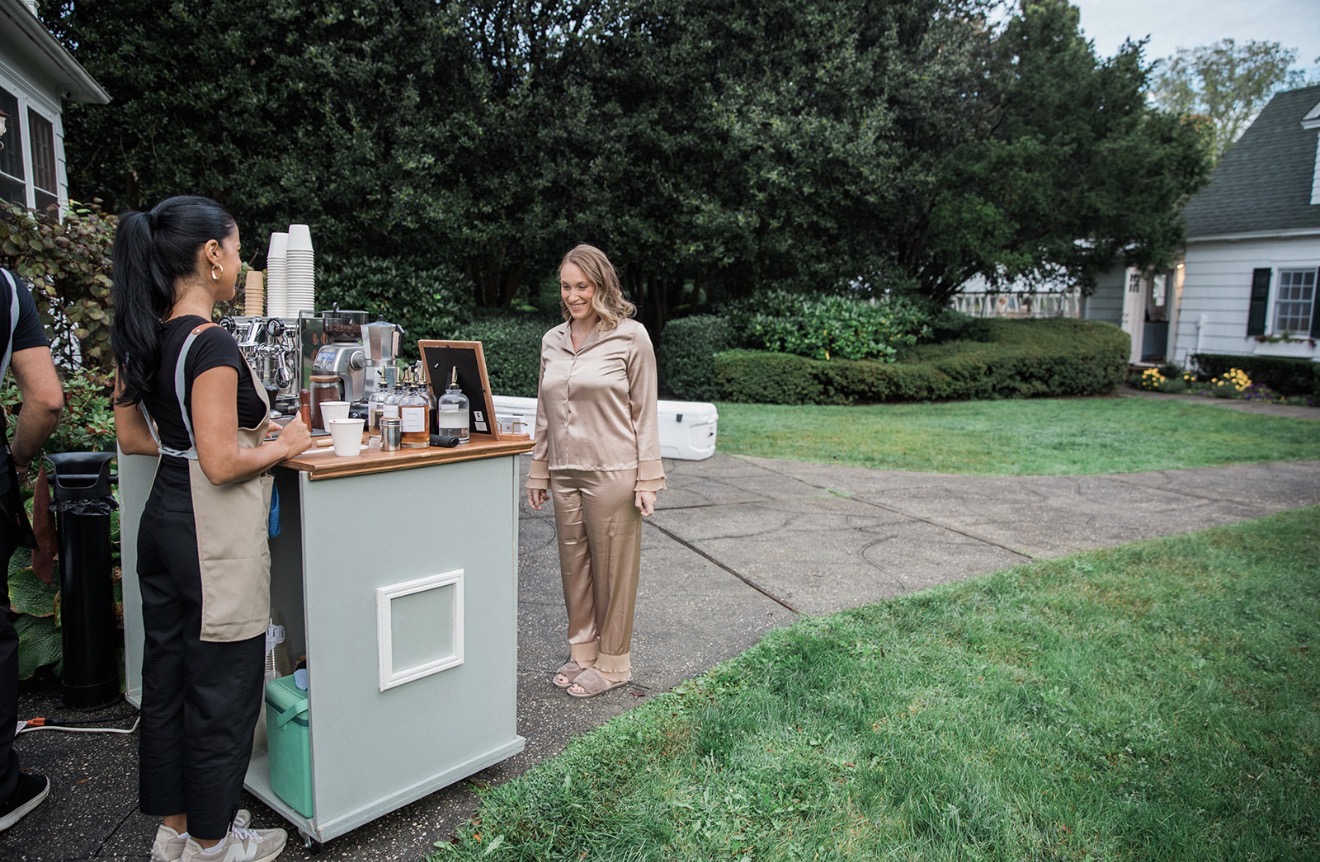 Brewed Moments Coffee Cart experience New York
